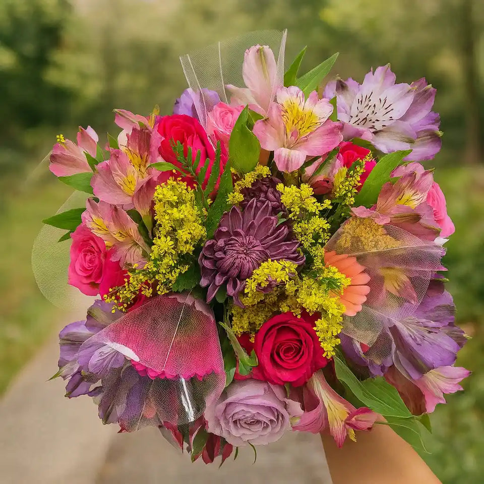 Colorful flower bouquet