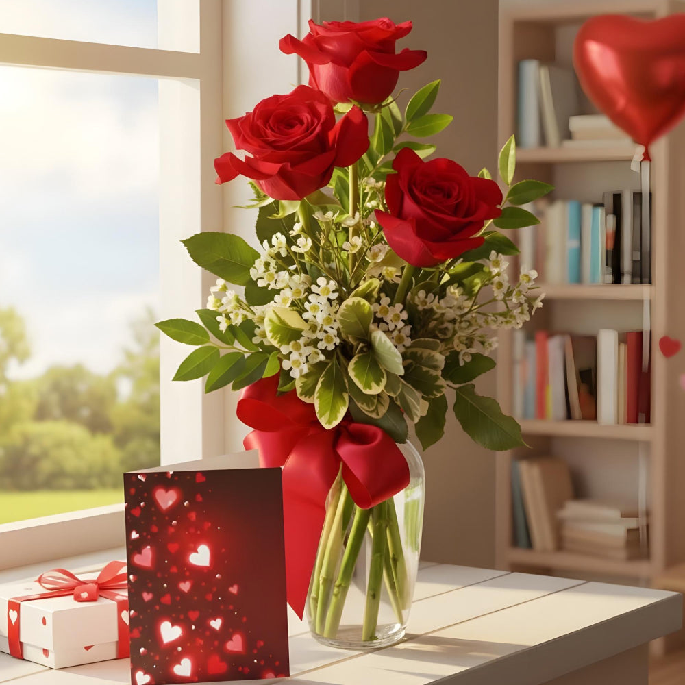 Roses & Card Special