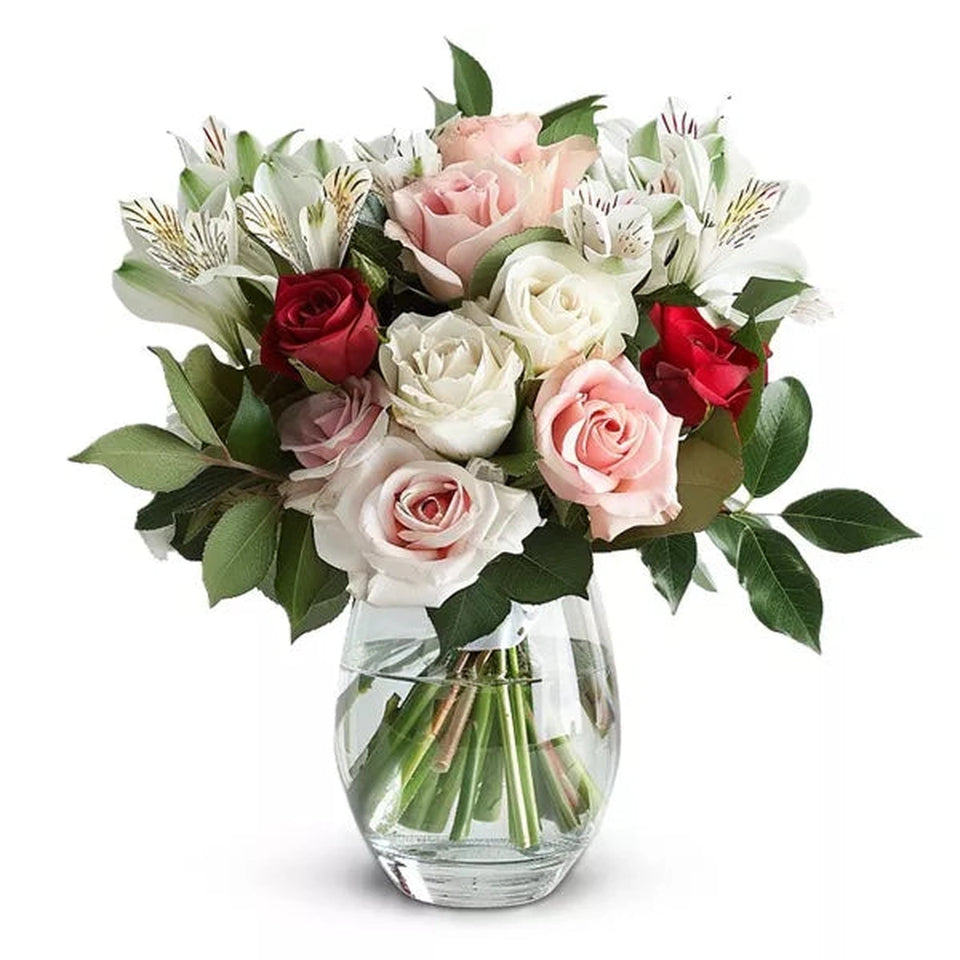 Roses & Alstroemeria Medley