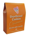 Box of cinnamon shortbread cookies.