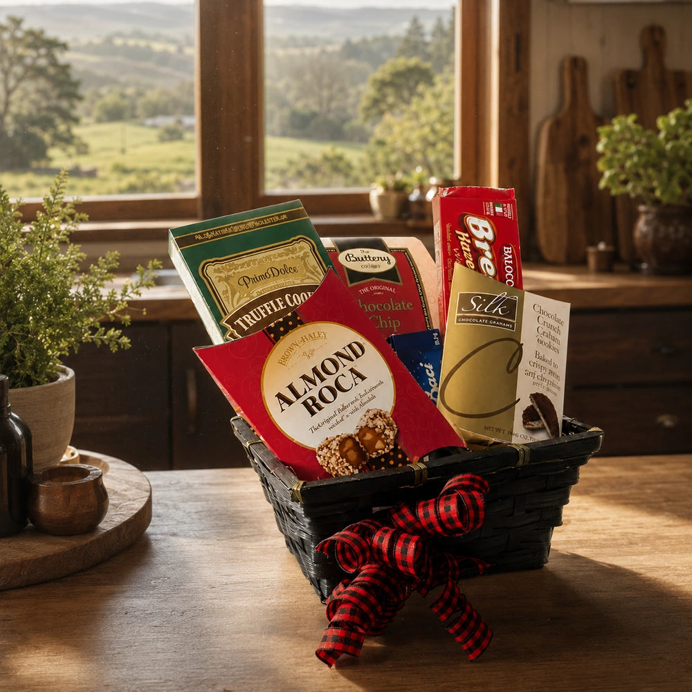 Country Christmas Gift Basket II