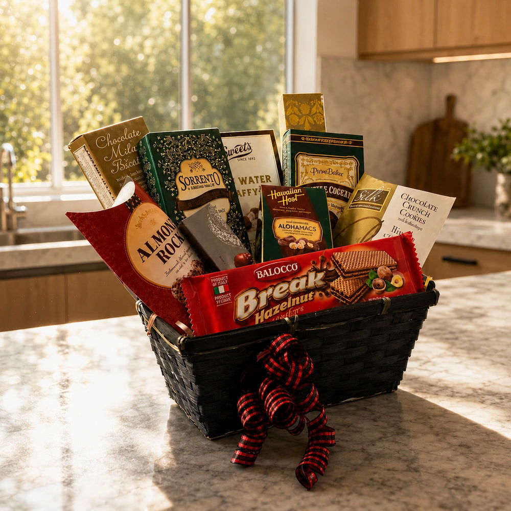Country Christmas Gift Basket IV