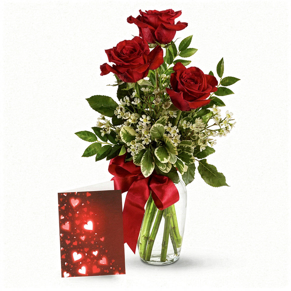 Roses & Card Special